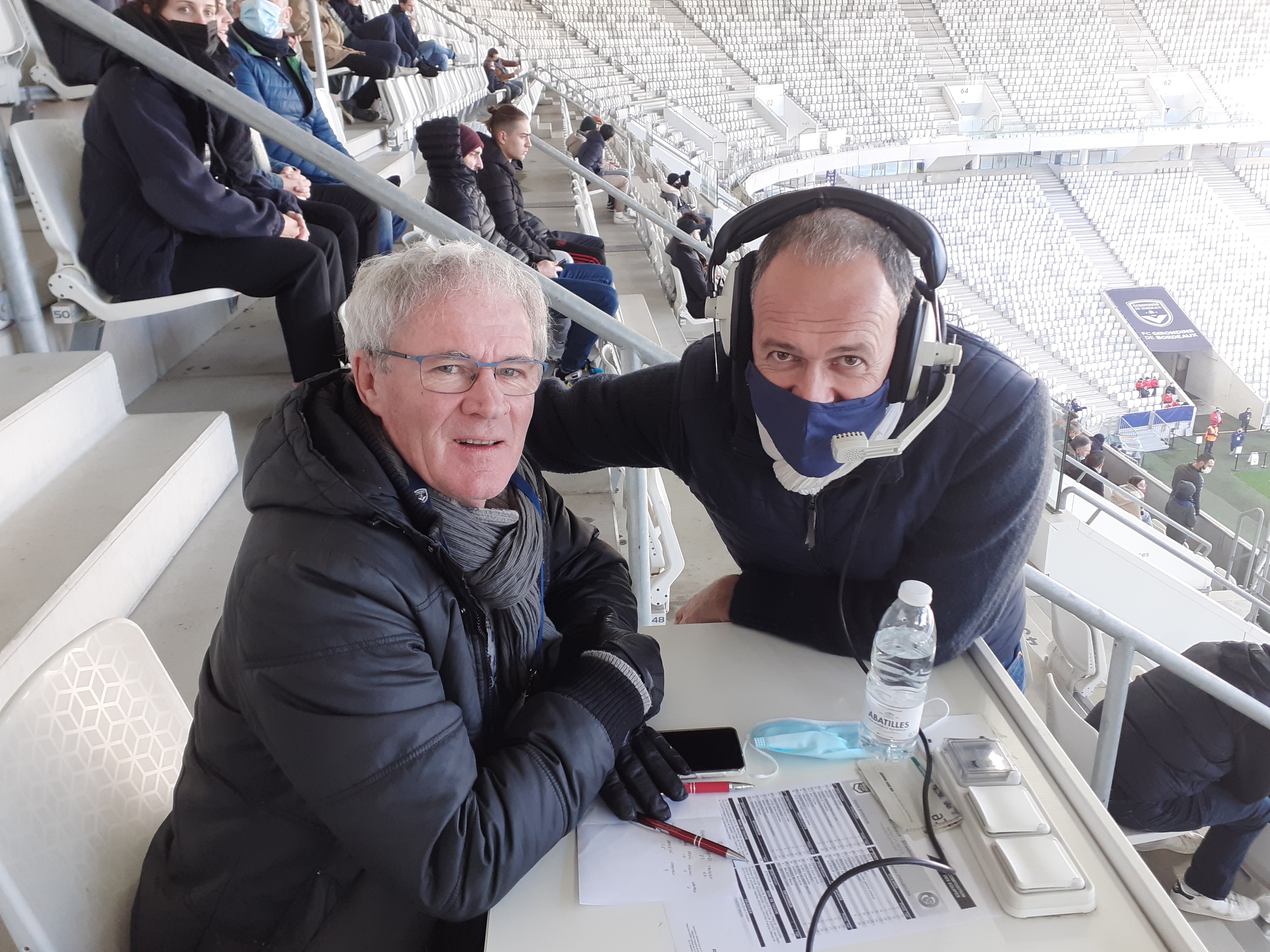 Girondins de Bordeaux Football Strasbourg (23 Janvier 2022) Michel LE BLAYO et Laurent BRUN.jpg (3.15 MB)