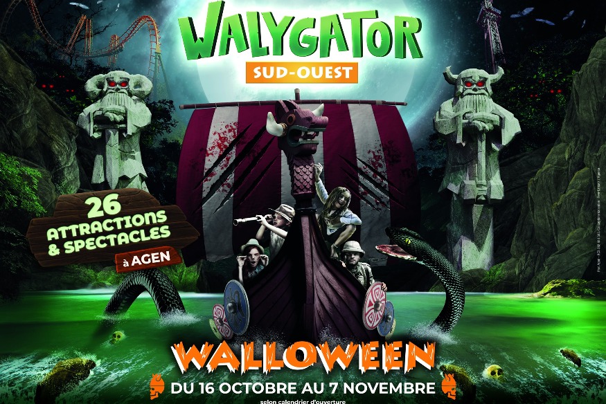 Walloween : "destination frissons" à Roquefort jusqu'au 7 novembre!