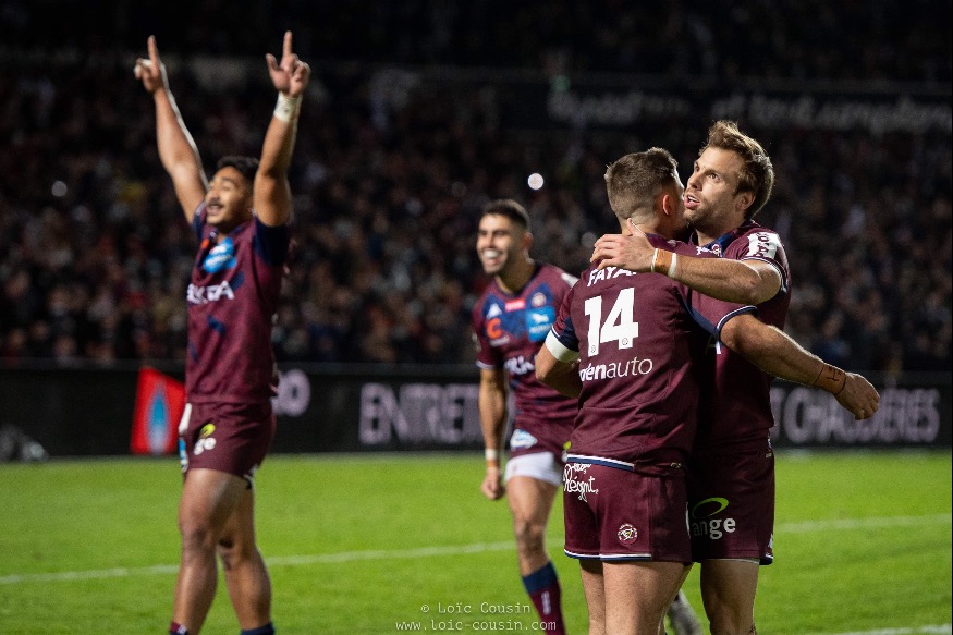 Rugby (12e journée - Top 14) : Bordeaux-Bègles / Toulouse (17-7) : L’UBB reprend le trône du Top 14 comme un seigneur