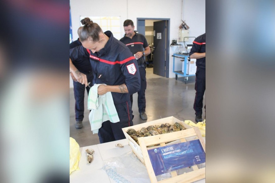 Les ostréiculteurs du Bassin d'Arcachon offrent 400 kilos d'huîtres aux casernes de pompiers venus sur l'incendie de La Teste-de-Buch