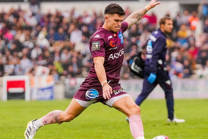 Rugby (5e journée - Top 14) : Grâce au pied de Jalibert, l'UBB s'impose face au Stade Français Paris (15-10)