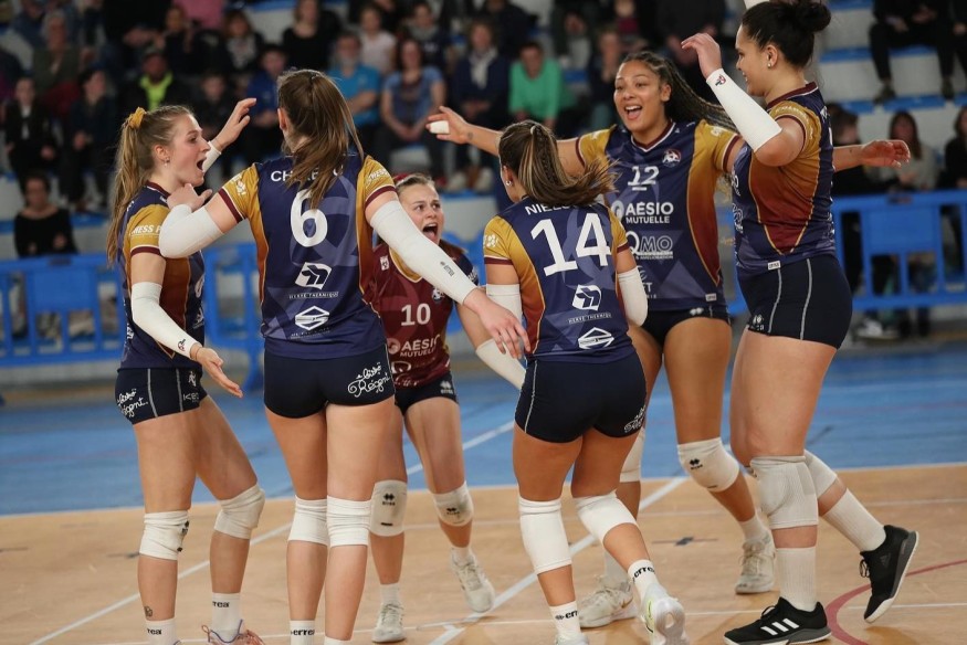 Volley-ball (Coupe de France) : weekend de gala au Palais des Sports et peut-être un sacre pour les Burdis de Bordeaux-Mérignac ?