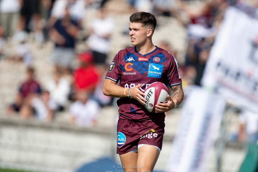 Rugby (UBB) : Des nouvelles rassurantes pour Matthieu Jalibert, le demi d'ouverture de l'UBB