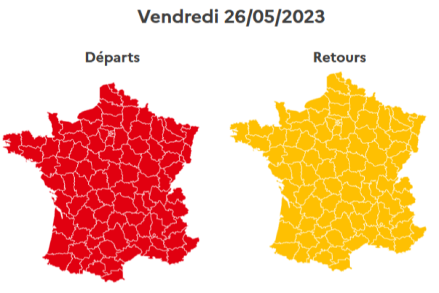 Pentecôte : week-end chargé sur les routes