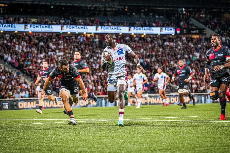 Rugby (Barrage - Top 14) : L’Union Bordeaux-Bègles se qualifie pour les demi-finales à San Sebastian ! (25-32)